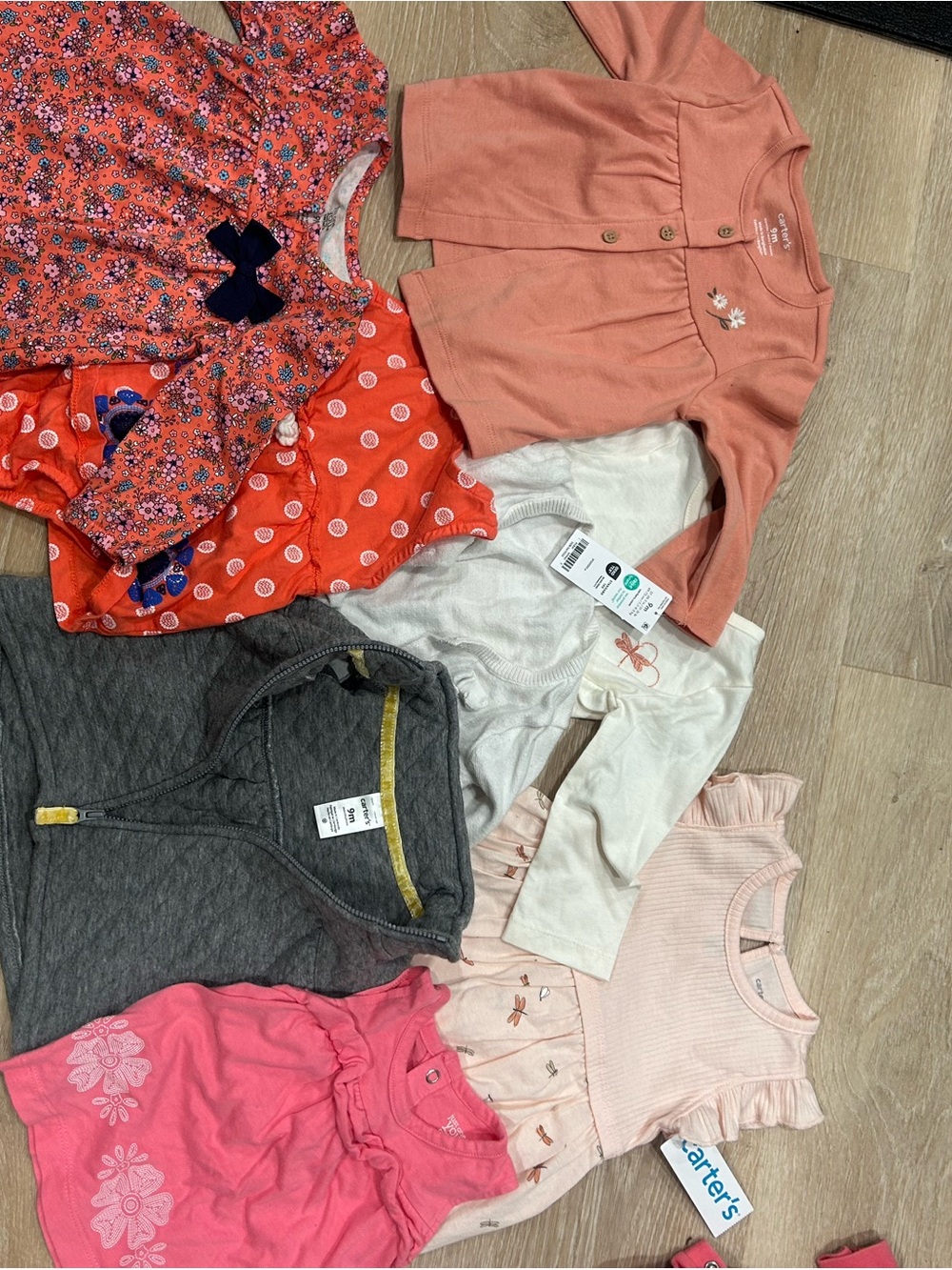 Lot of 9 month old tops and dresses